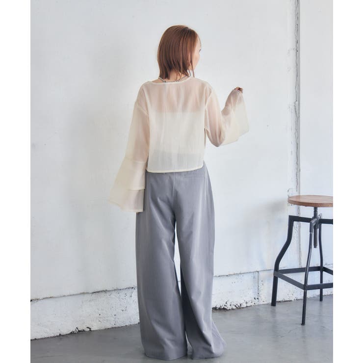 フリルスリーブリボンBL | RETRO GIRL | 詳細画像6 