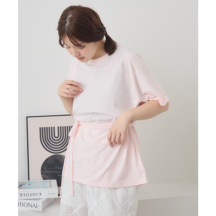 ウエストリボンTEE | RETRO GIRL | 詳細画像9 