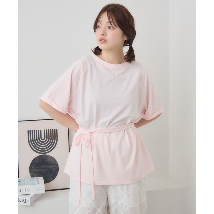 ウエストリボンTEE | RETRO GIRL | 詳細画像10 