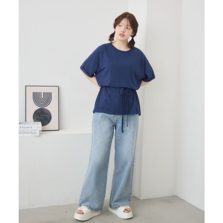 ウエストリボンTEE | RETRO GIRL | 詳細画像13 