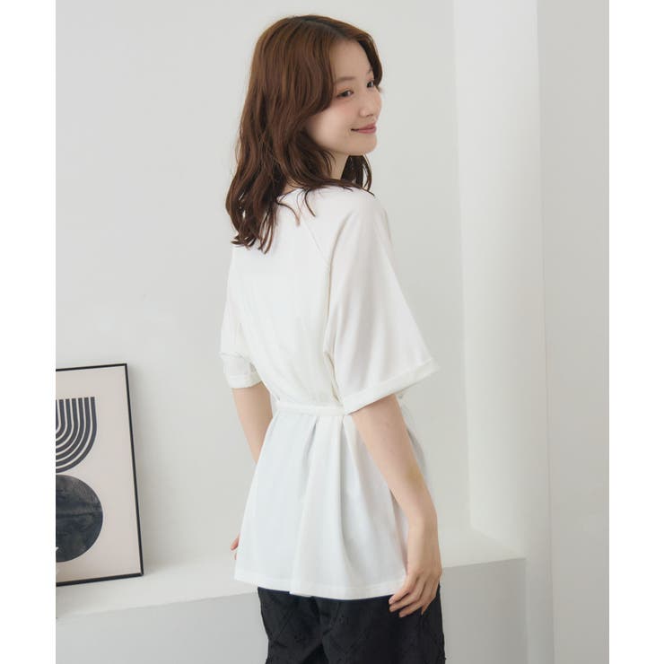 ウエストリボンTEE | RETRO GIRL | 詳細画像3 