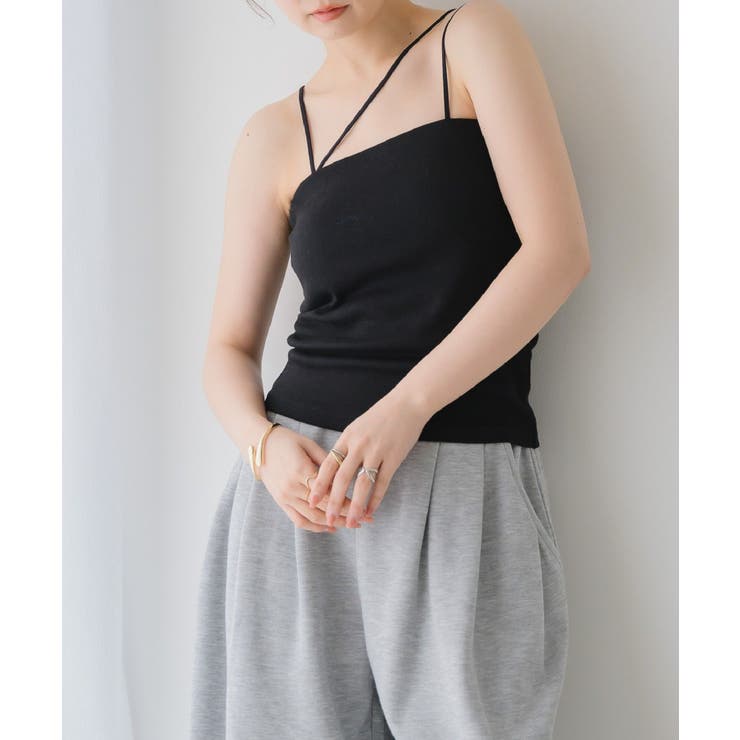 BLK1 | 2wayストラップカップ付キャミ | RETRO GIRL