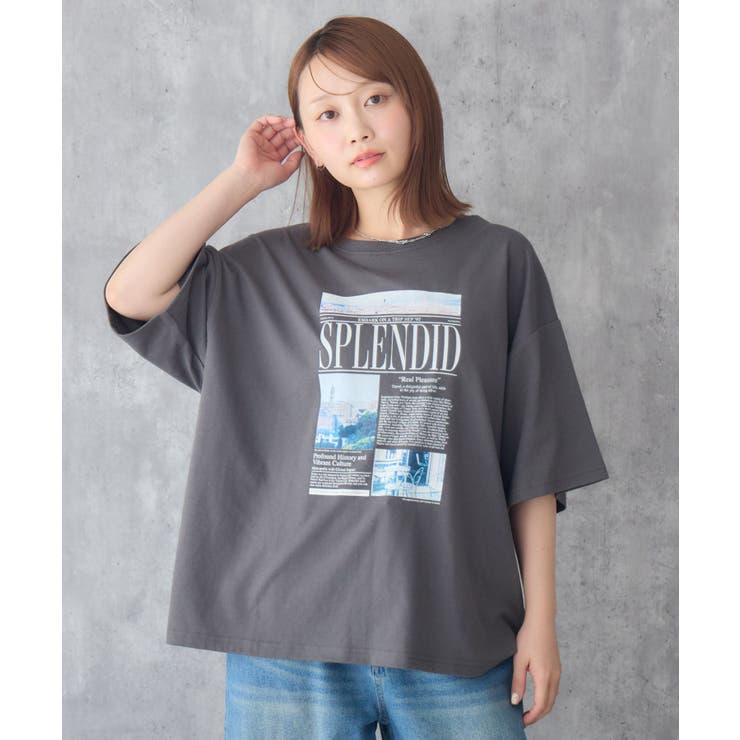 cityフォトビッグTシャツ | RETRO GIRL | 詳細画像10 