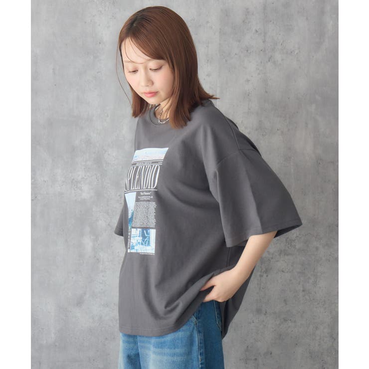 cityフォトビッグTシャツ | RETRO GIRL | 詳細画像11 