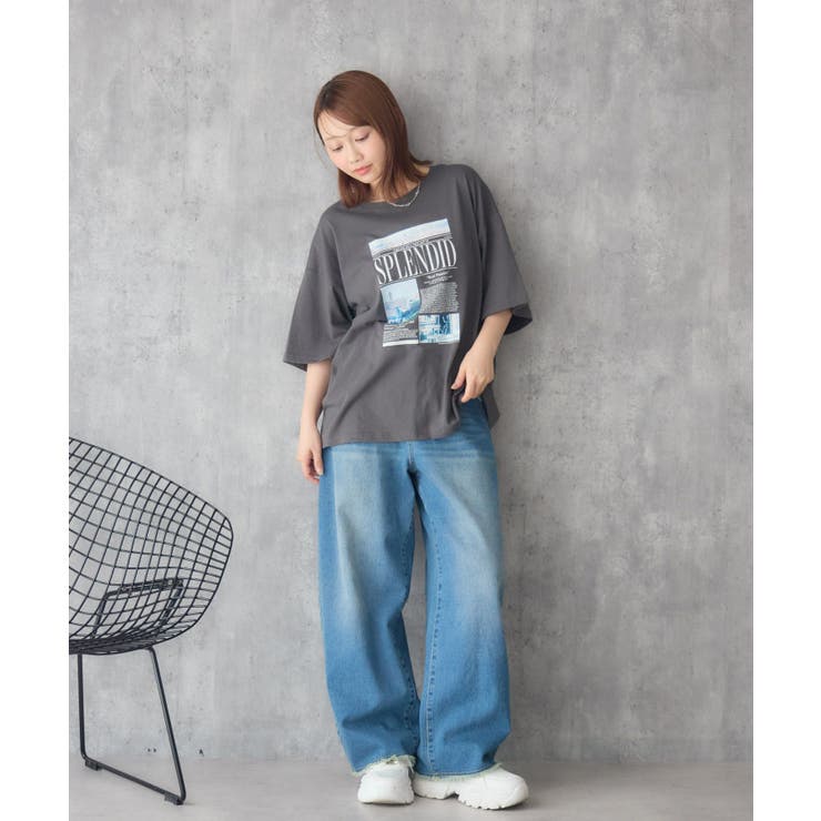 cityフォトビッグTシャツ | RETRO GIRL | 詳細画像12 