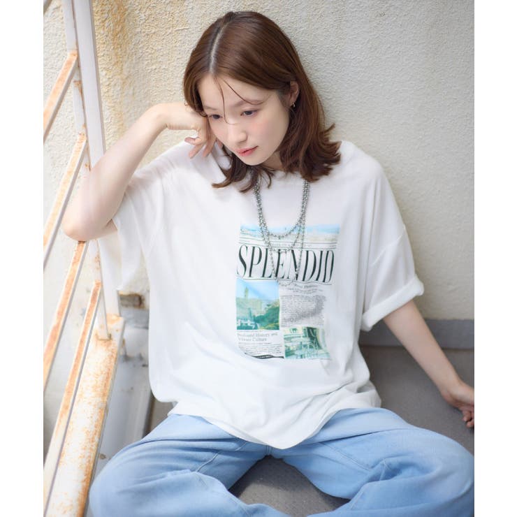cityフォトビッグTシャツ | RETRO GIRL | 詳細画像13 