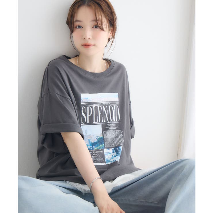 cityフォトビッグTシャツ | RETRO GIRL | 詳細画像2 