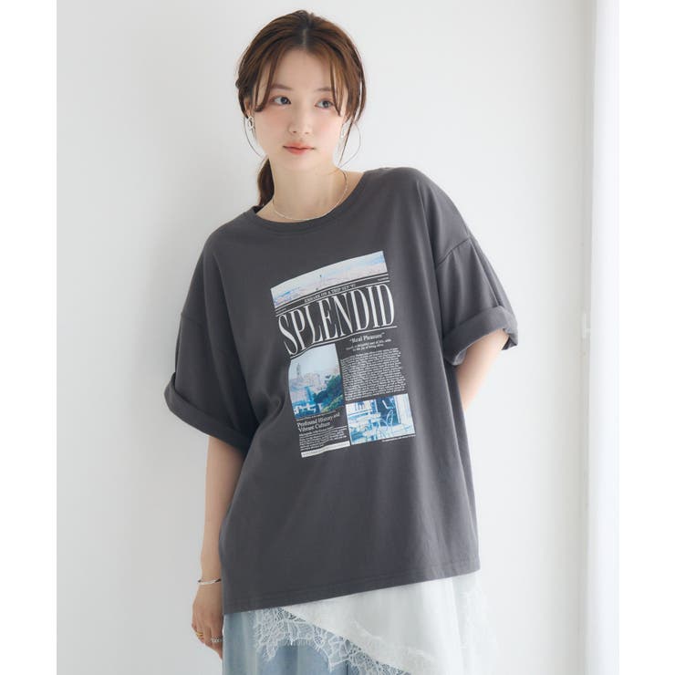 cityフォトビッグTシャツ | RETRO GIRL | 詳細画像4 