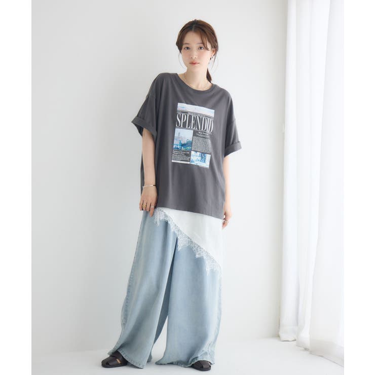 cityフォトビッグTシャツ | RETRO GIRL | 詳細画像6 