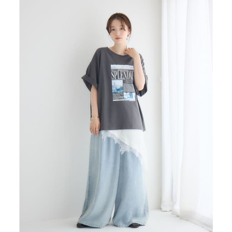 cityフォトビッグTシャツ | RETRO GIRL | 詳細画像7 
