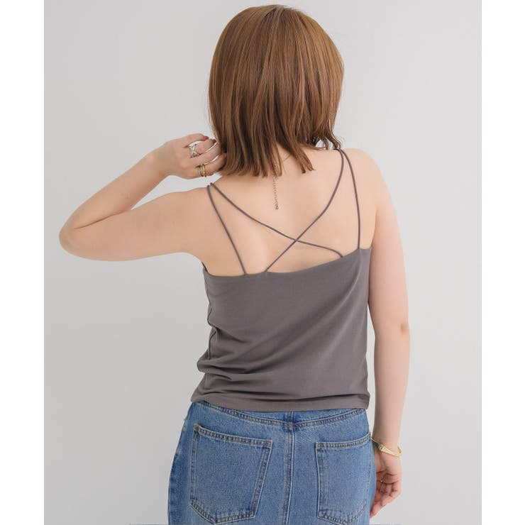 GRY2 | 【接触冷感】カップ付キャミソール | RETRO GIRL