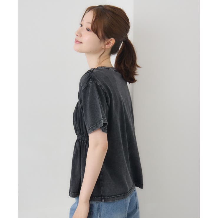 シャーリングデザインTシャツ | RETRO GIRL | 詳細画像3 