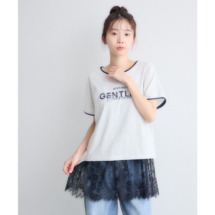 ニットテープリンガーTシャツ | RETRO GIRL | 詳細画像11 