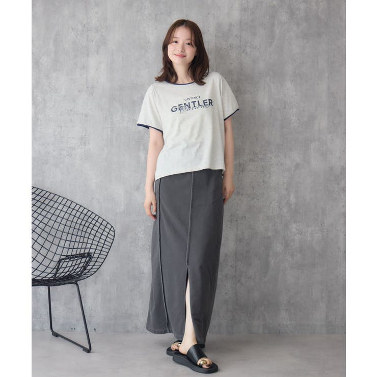 ニットテープリンガーTシャツ | RETRO GIRL | 詳細画像13 