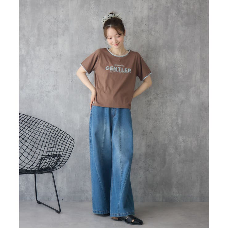 ニットテープリンガーTシャツ | RETRO GIRL | 詳細画像20 