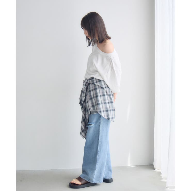 ラメビックTシャツ | RETRO GIRL | 詳細画像6 