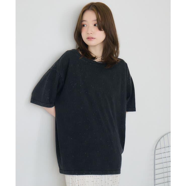 ラメビックTシャツ | RETRO GIRL | 詳細画像8 