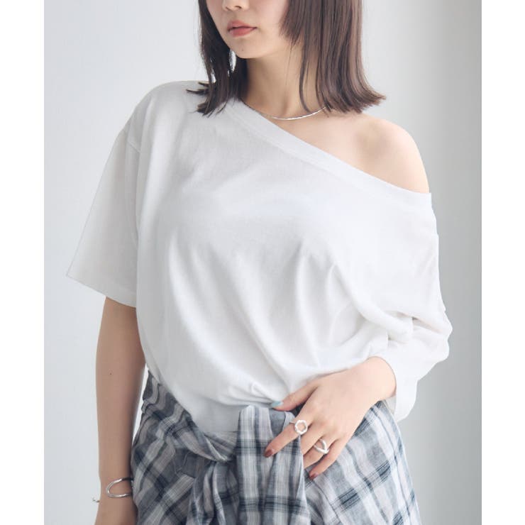 WHT2 | ラメビックTシャツ | RETRO GIRL