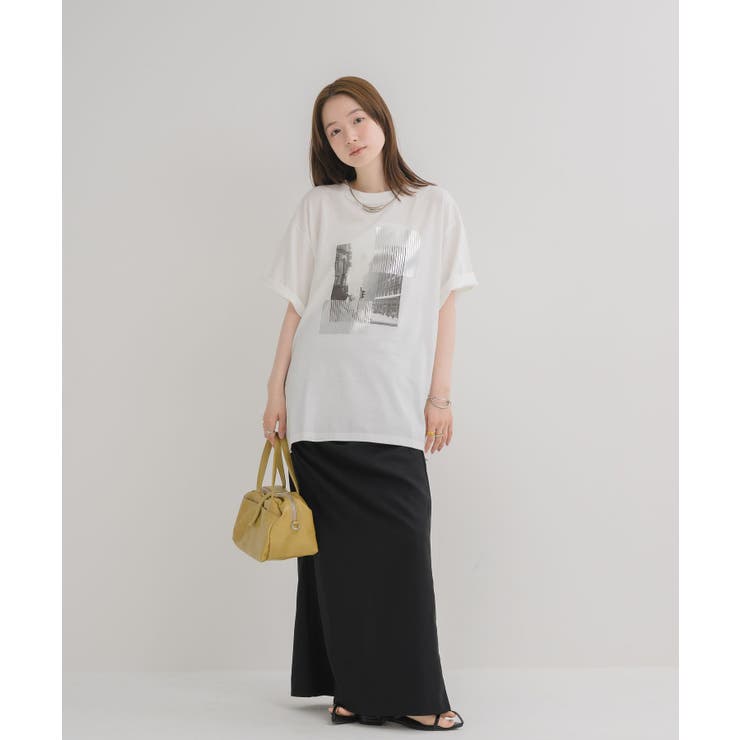箔プリントビッグTシャツ | RETRO GIRL | 詳細画像10 