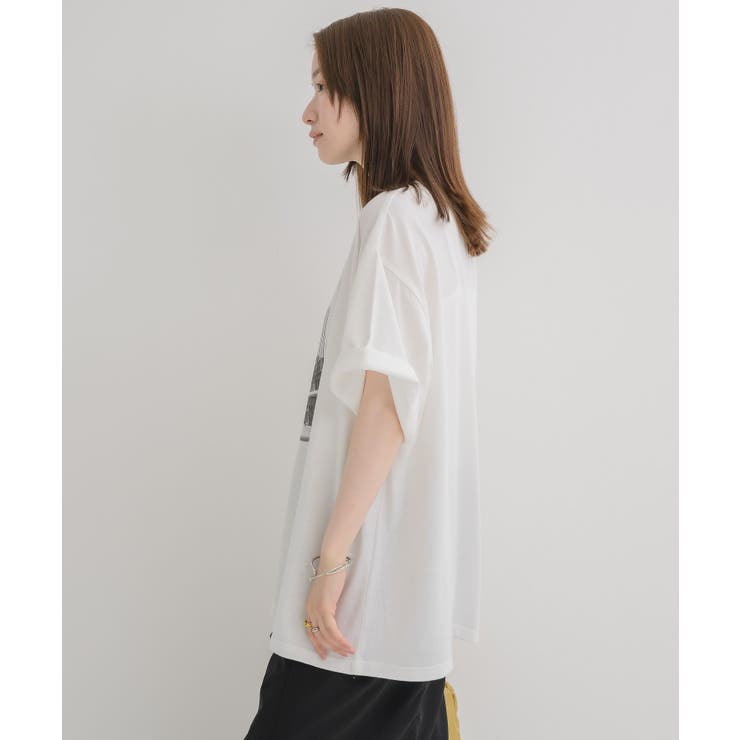 箔プリントビッグTシャツ | RETRO GIRL | 詳細画像15 