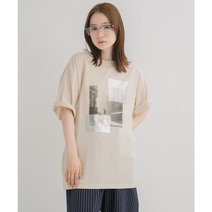 箔プリントビッグTシャツ | RETRO GIRL | 詳細画像23 
