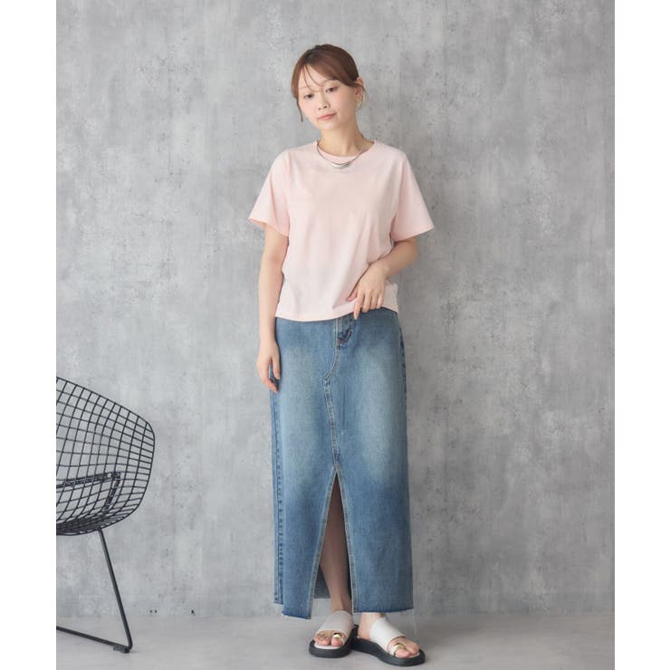 チビロゴ刺繍コンパクトTシャツ | RETRO GIRL | 詳細画像11 