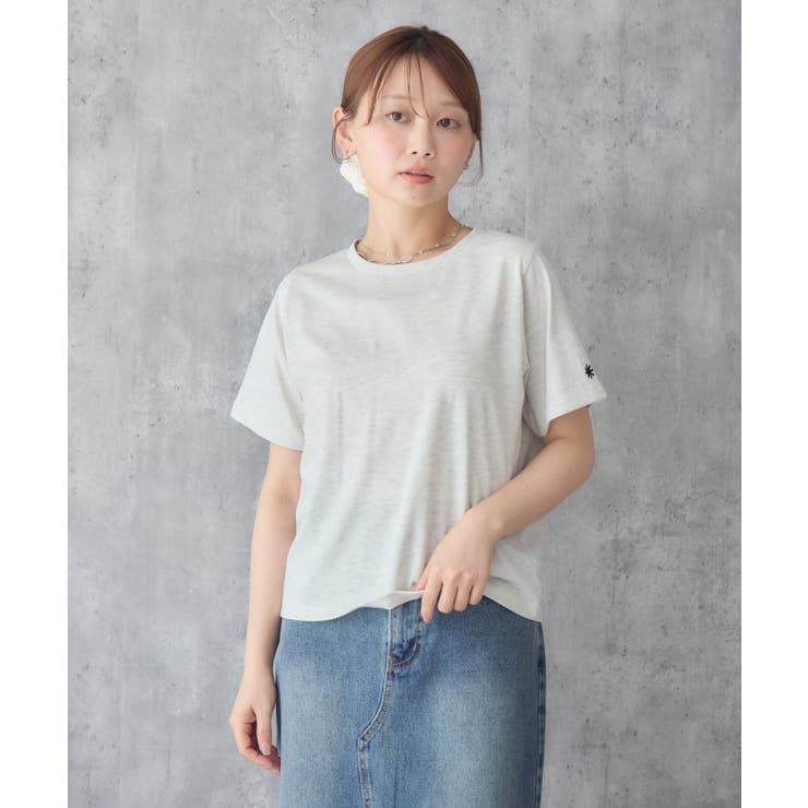 チビロゴ刺繍コンパクトTシャツ | RETRO GIRL | 詳細画像17 
