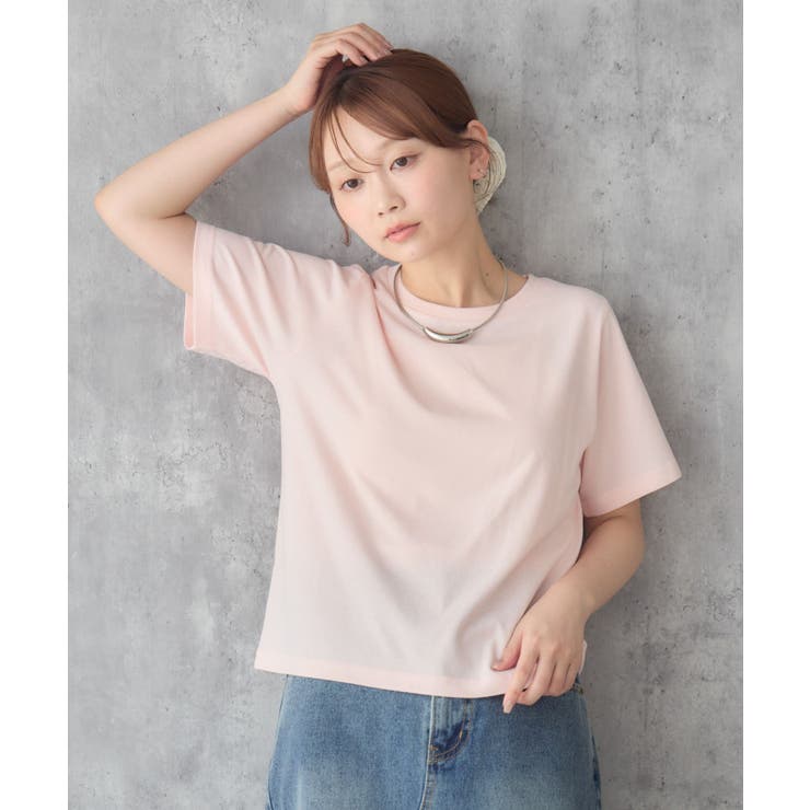 チビロゴ刺繍コンパクトTシャツ | RETRO GIRL | 詳細画像8 