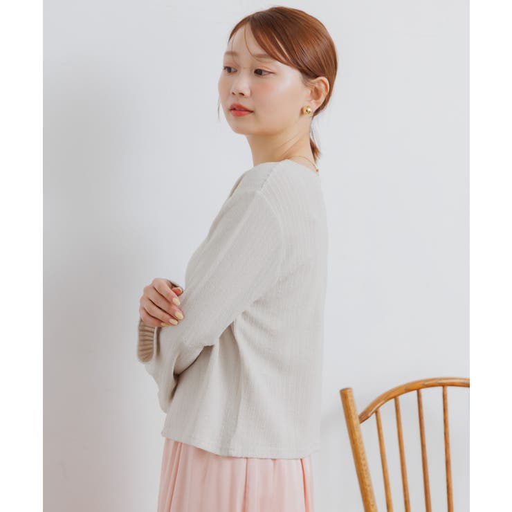 カットリブカーディガン | RETRO GIRL | 詳細画像11 