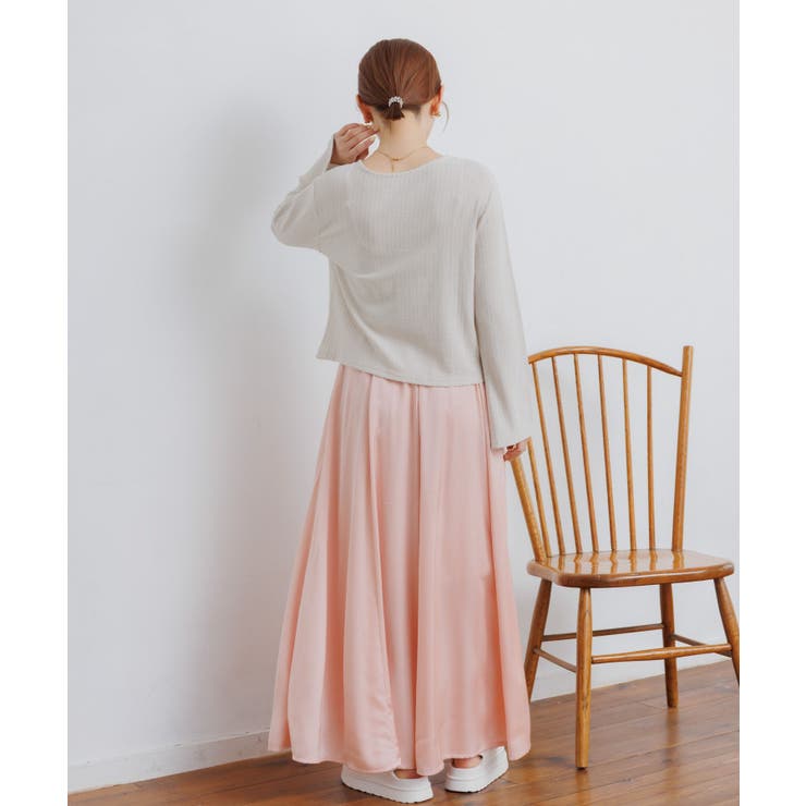 カットリブカーディガン | RETRO GIRL | 詳細画像5 