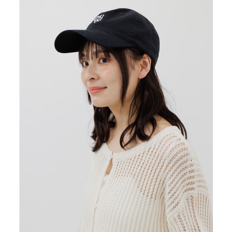 BLK1 | チビロゴ刺繍キャップ | RETRO GIRL