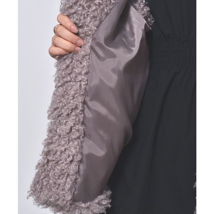 美品 ルクールブラン リアルファーベスト 08sircus(ゼロエイトサーカス) 24AWMicro fur terry sleeveless