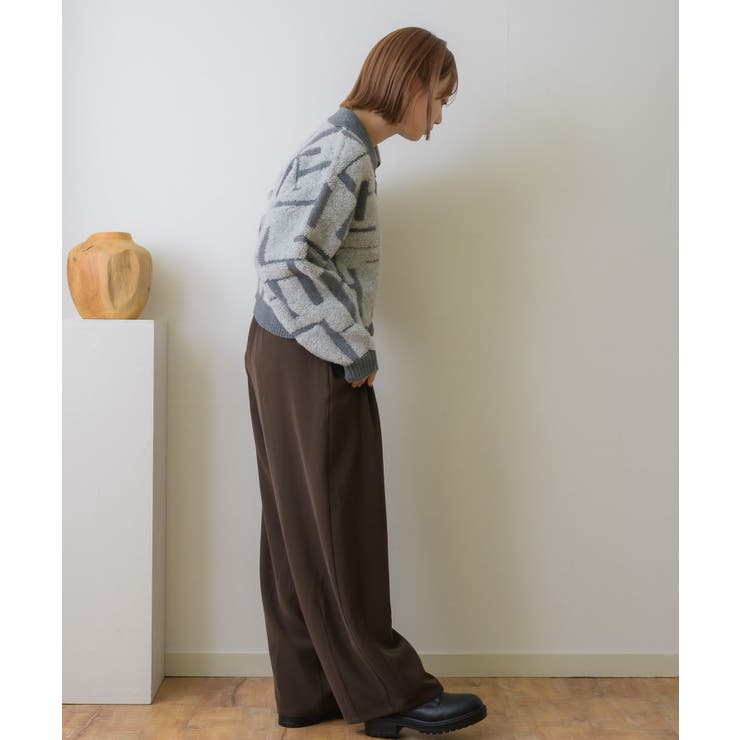 ツイード風襟付きカーデ | RETRO GIRL | 詳細画像10 