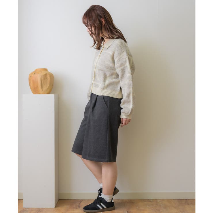 ツイード風襟付きカーデ | RETRO GIRL | 詳細画像13 