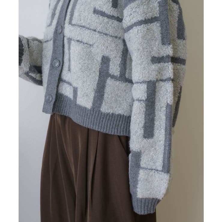 ツイード風襟付きカーデ | RETRO GIRL | 詳細画像27 