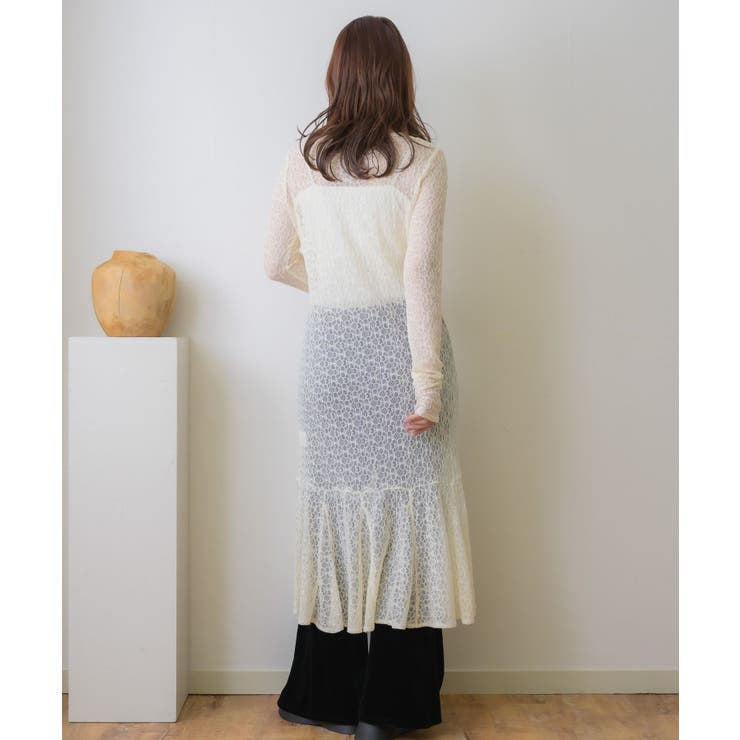 レースレイヤードロングOP | RETRO GIRL | 詳細画像16 