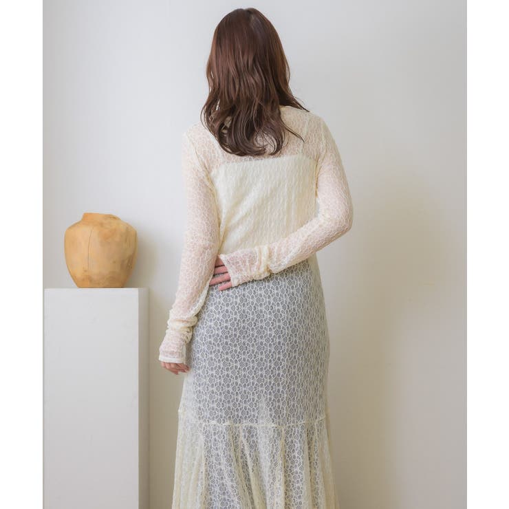 レースレイヤードロングOP | RETRO GIRL | 詳細画像20 