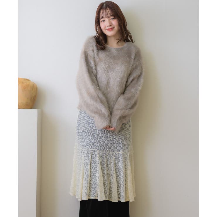 レースレイヤードロングOP | RETRO GIRL | 詳細画像23 