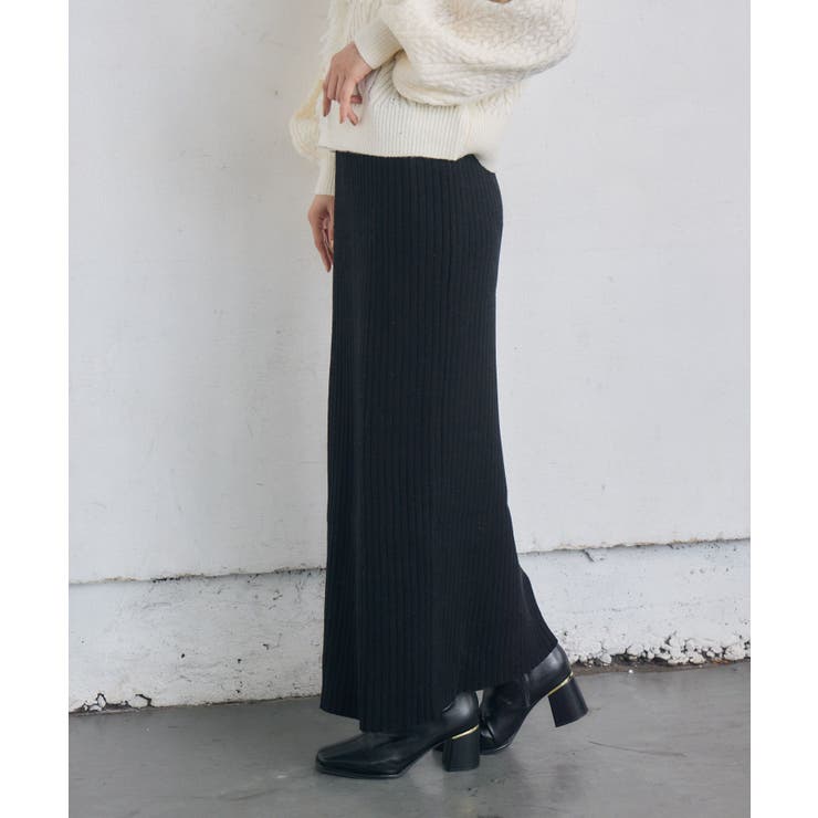 リブニットナローSK | RETRO GIRL | 詳細画像10 