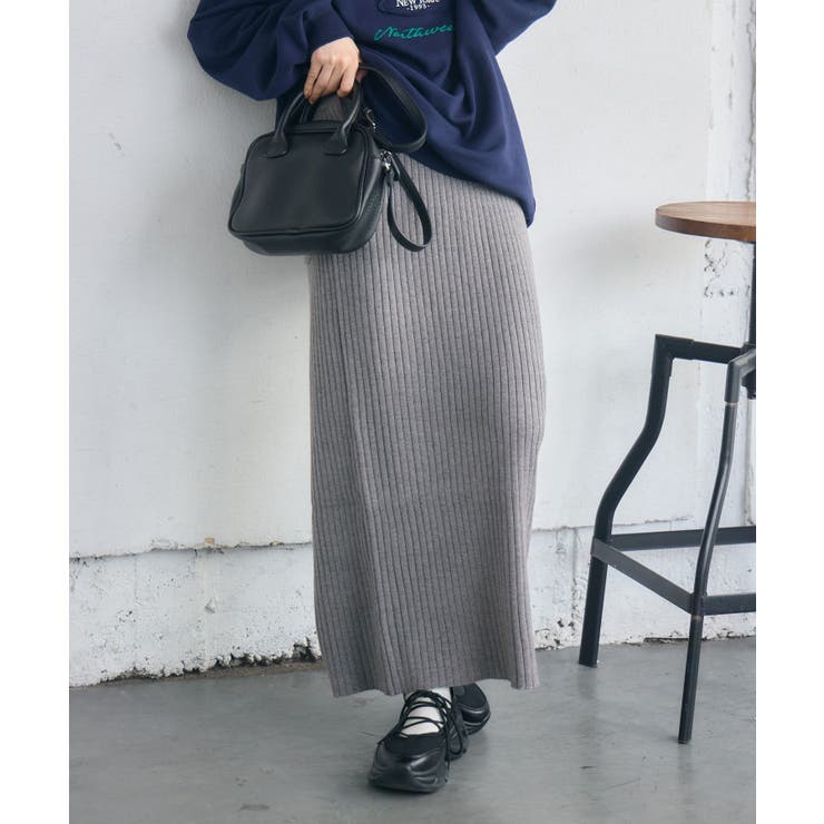 リブニットナローSK | RETRO GIRL | 詳細画像17 