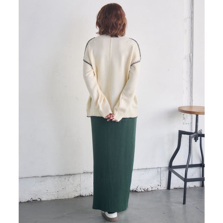 リブニットナローSK | RETRO GIRL | 詳細画像24 