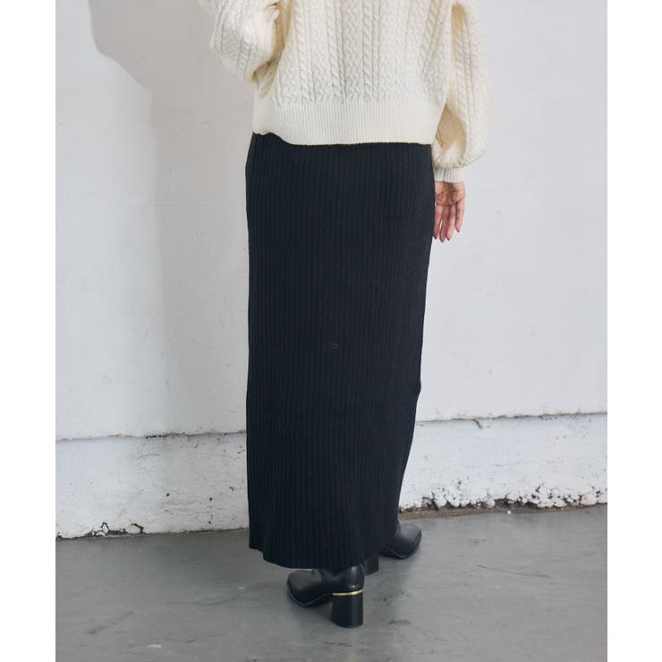 リブニットナローSK | RETRO GIRL | 詳細画像9 