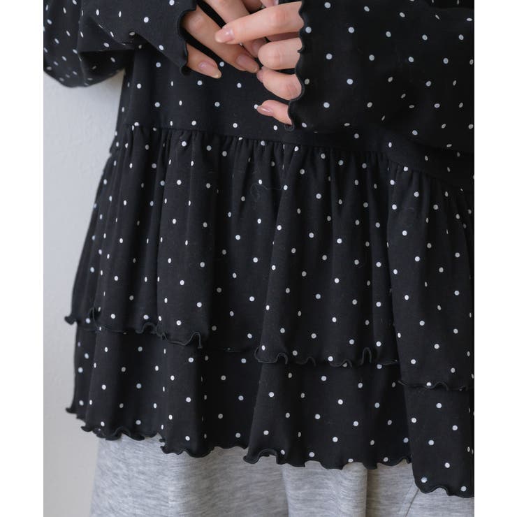 裾フリルカットソー | RETRO GIRL | 詳細画像26 