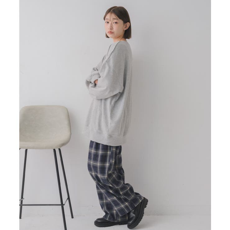 フロッキープリントトレーナー | RETRO GIRL | 詳細画像15 