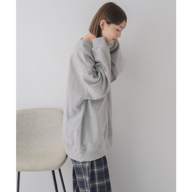 フロッキープリントトレーナー | RETRO GIRL | 詳細画像18 