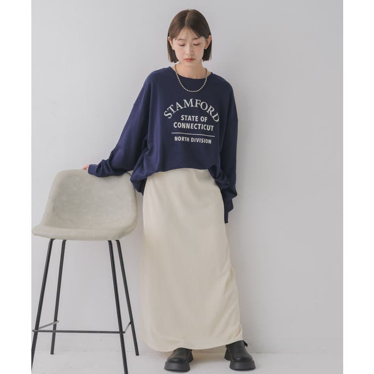 フロッキープリントトレーナー | RETRO GIRL | 詳細画像25 