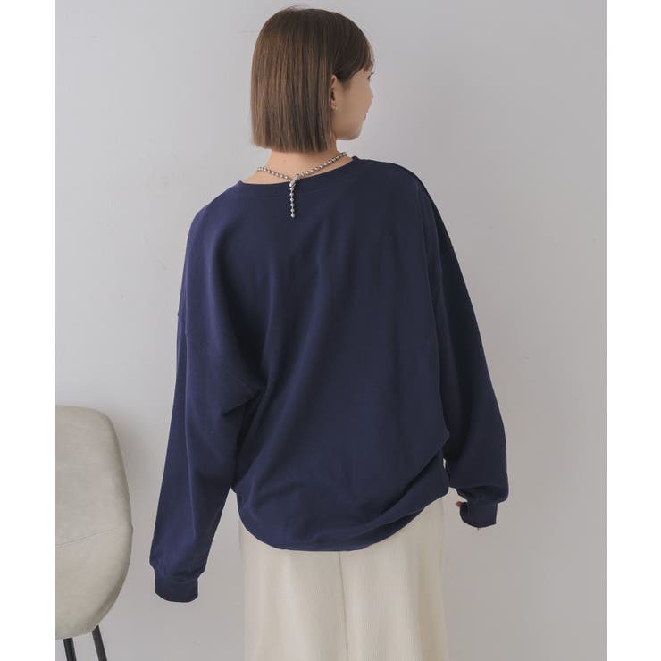 フロッキープリントトレーナー | RETRO GIRL | 詳細画像30 