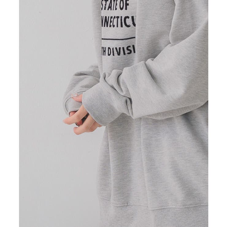 フロッキープリントトレーナー | RETRO GIRL | 詳細画像32 