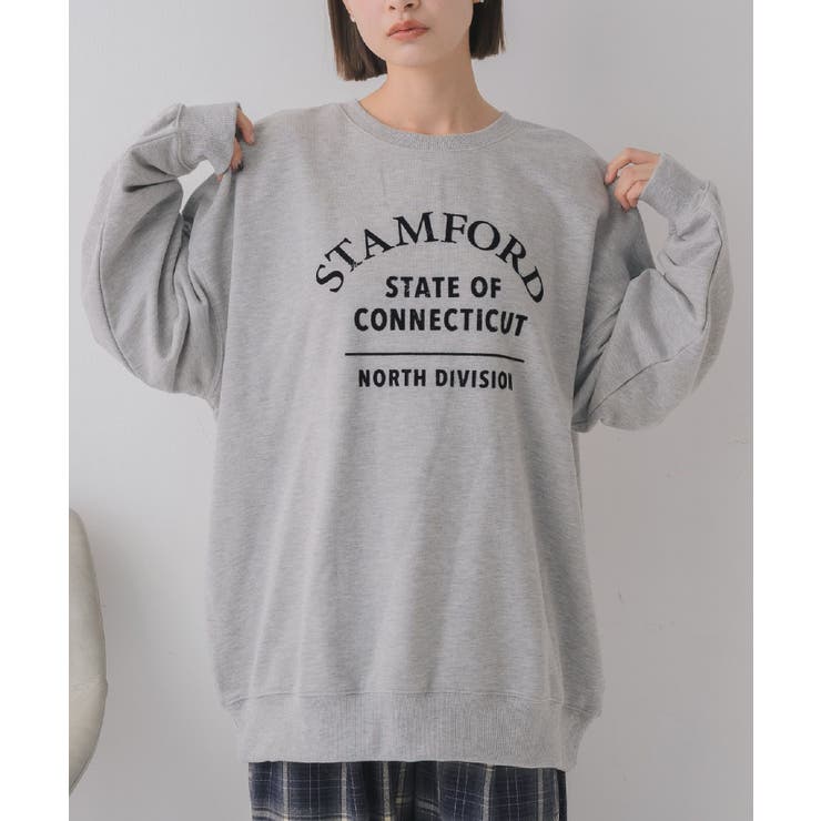 GRY0 | フロッキープリントトレーナー | RETRO GIRL