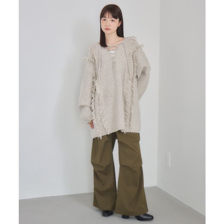 レースアップチュニックNT | RETRO GIRL | 詳細画像2 